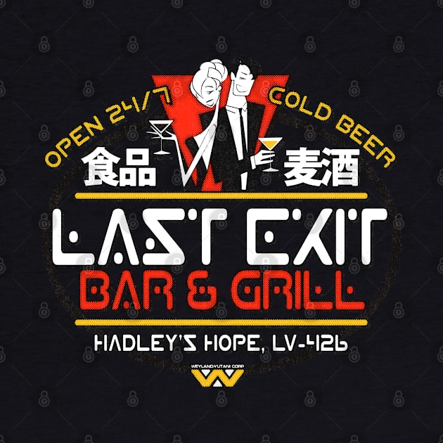 Last Exit Bar & Grill by JCD666